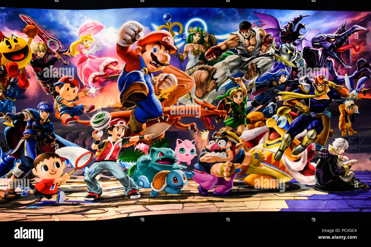 Super smash bros hi-res stock photography and images - Alamy