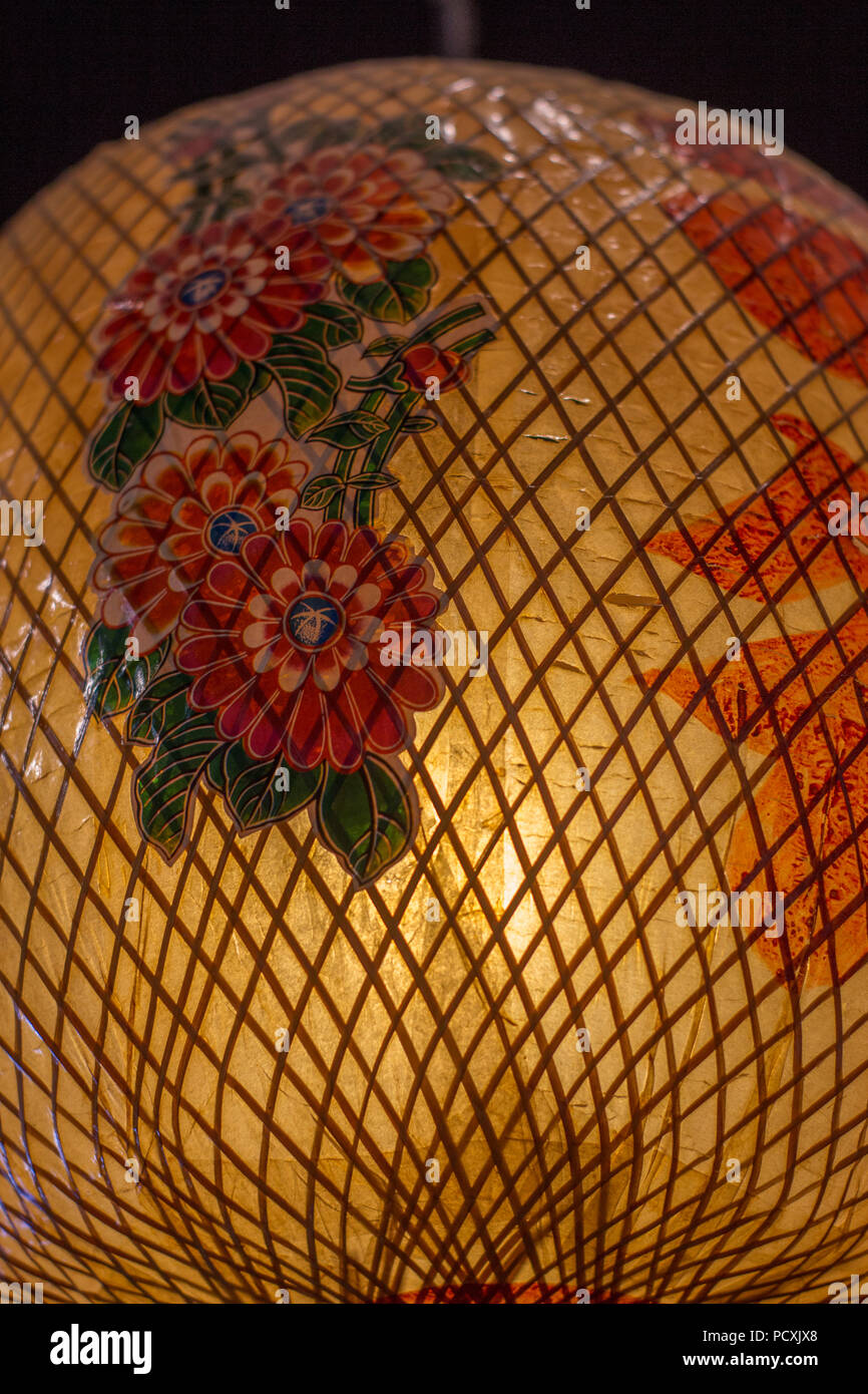 Chinese paper lanterns Stock Photo Alamy