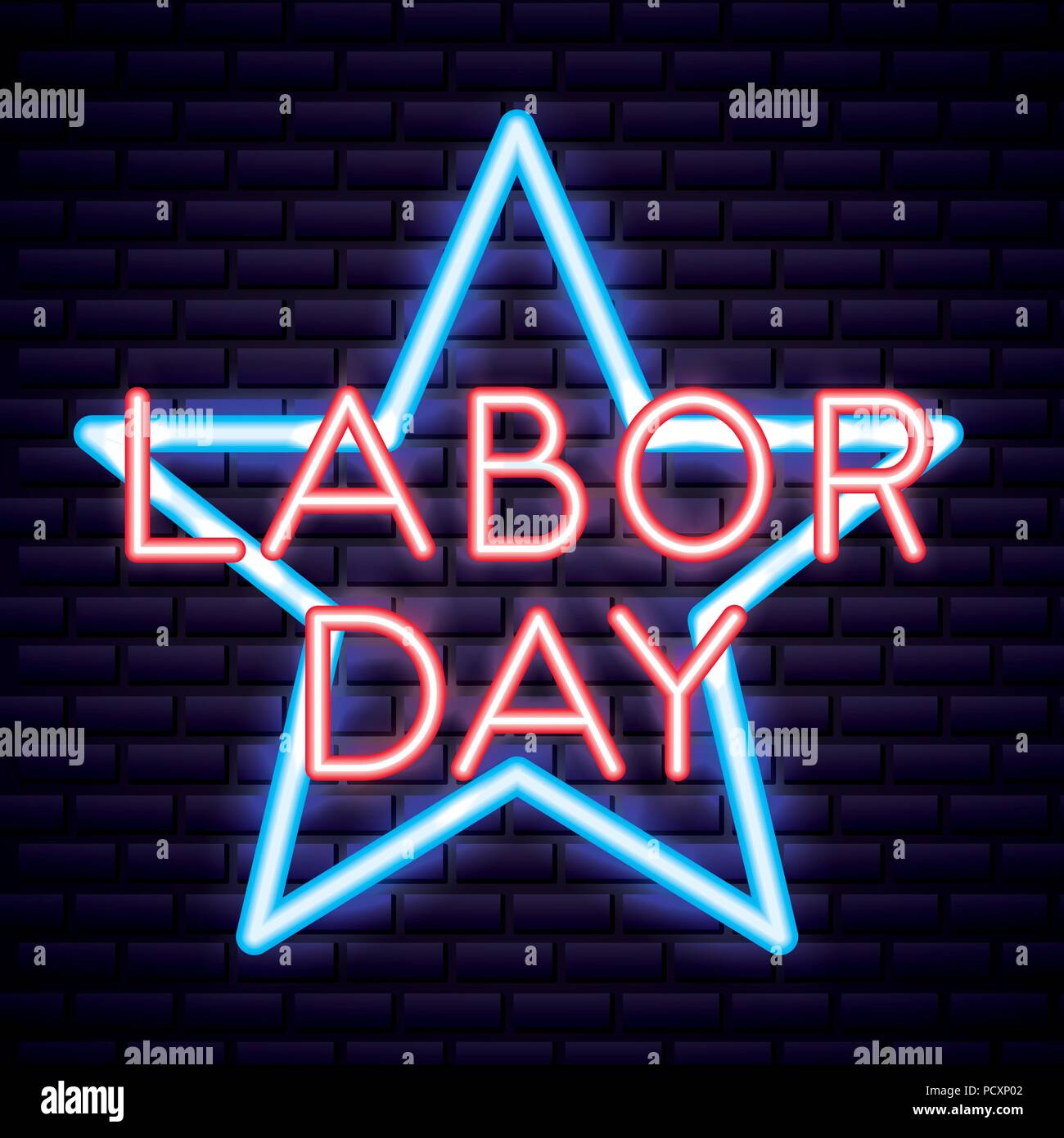 labor day card Stock Vector Image & Art - Alamy