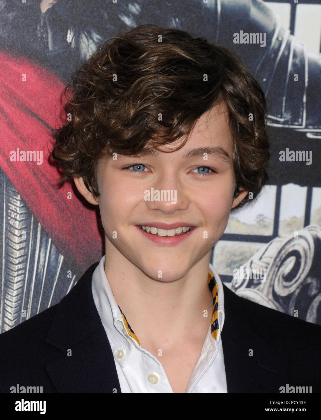 NEW YORK, NY OCTOBER 04 Levi Miller attends the 'Pan' New York