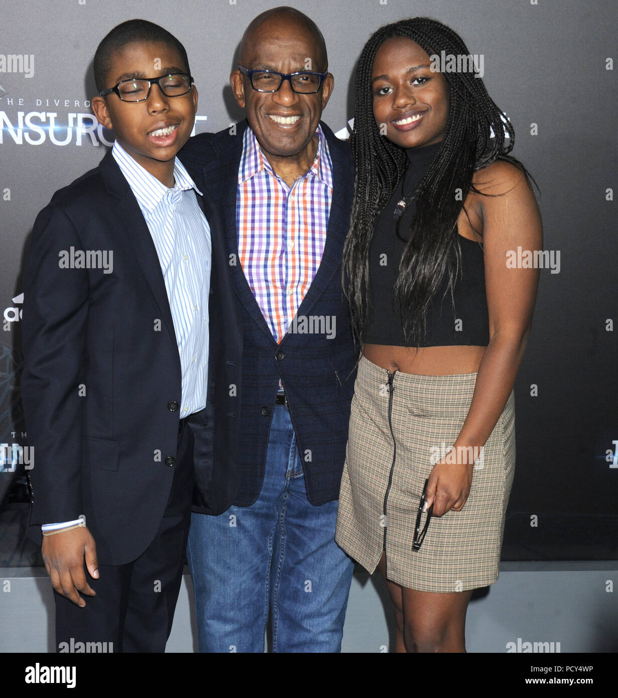 NEW YORK, NY - MARCH 16: Nicholas Albert Roker, Al Roker, Leila Roker