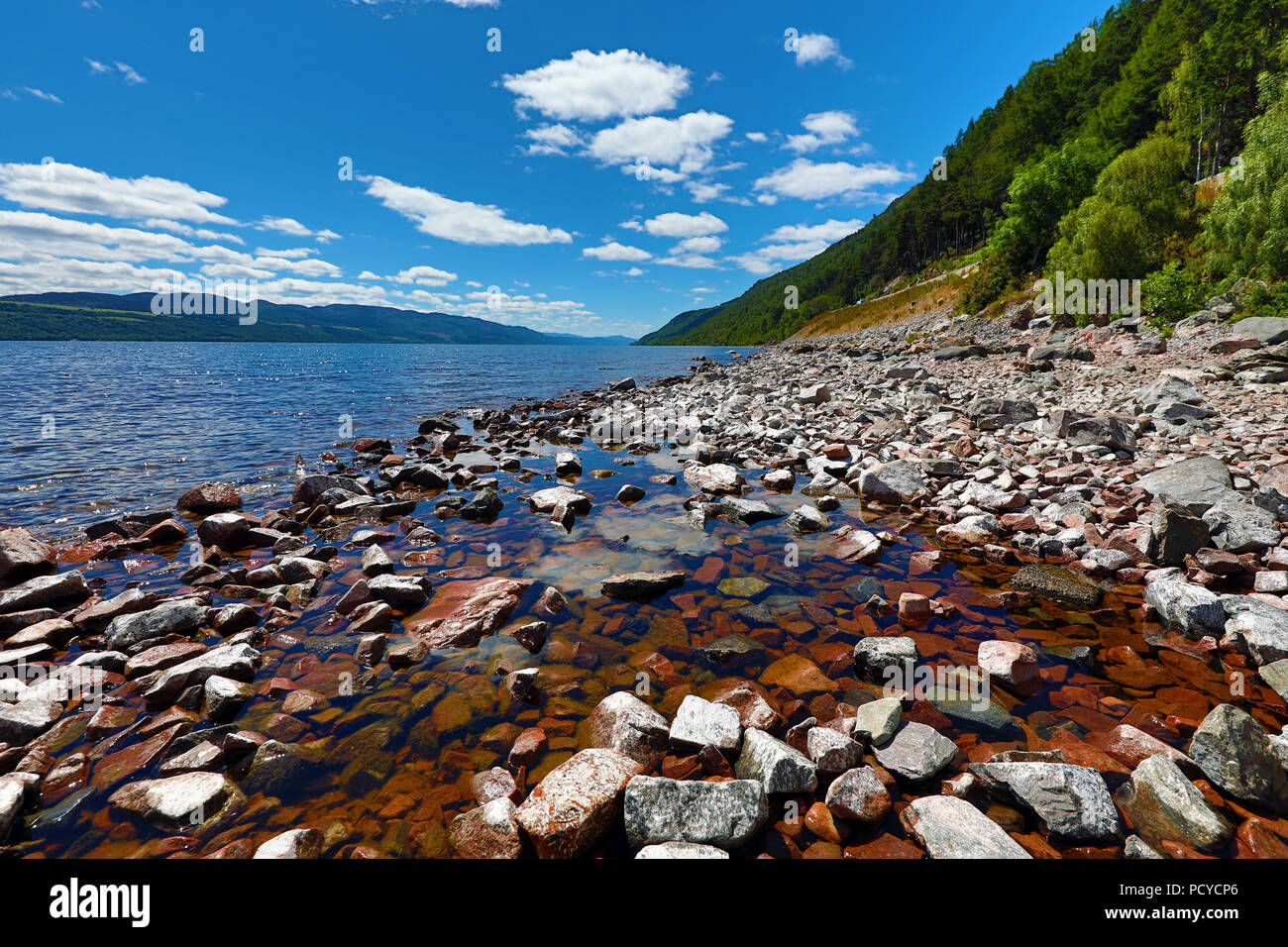 Loch Ness in the Scottish Highlands, Scotland Stock Photo - Alamy