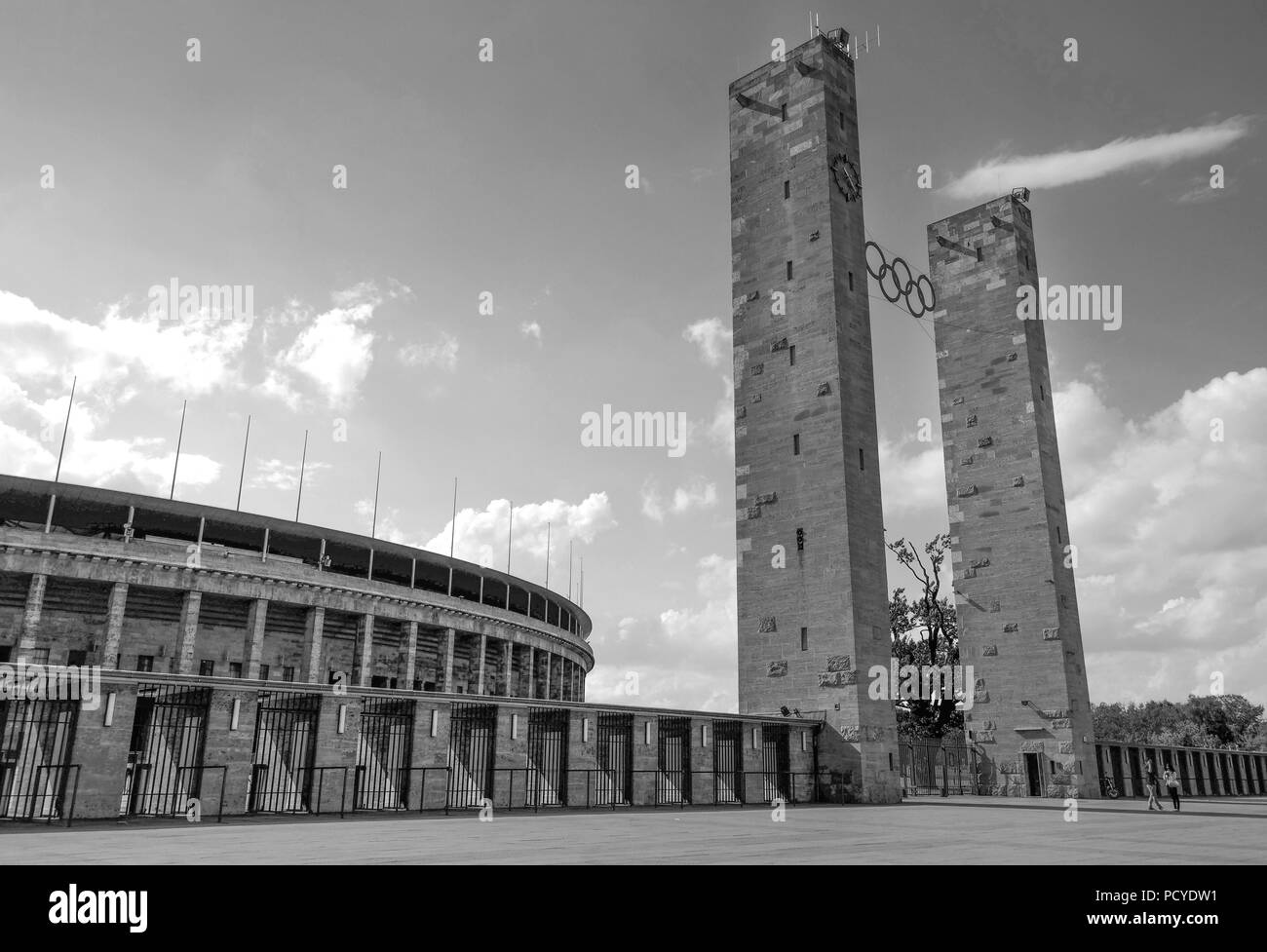 Berlin, Westend, Olympia-Stadion Stock Photo
