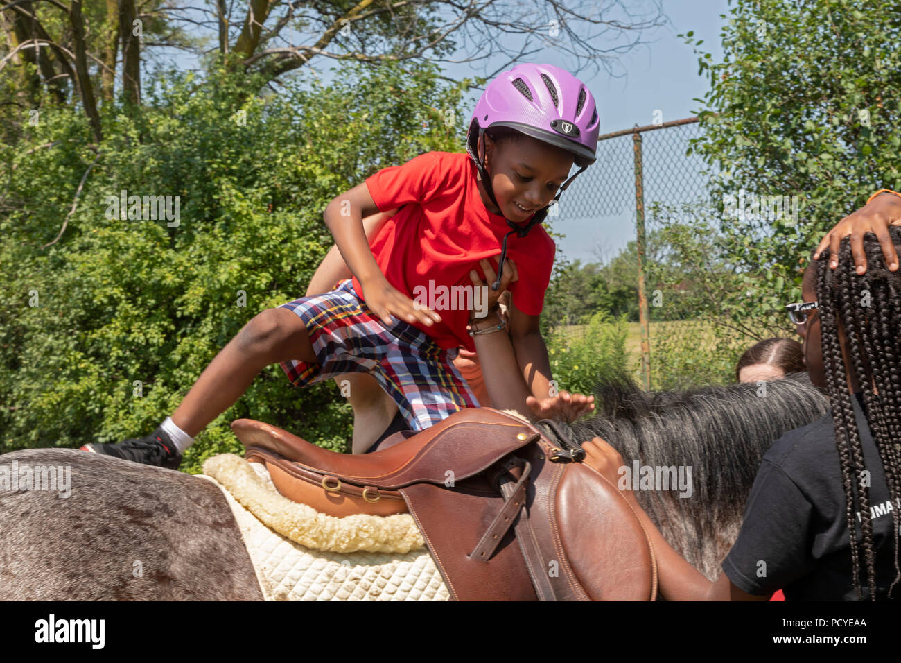 Children sale horse riding