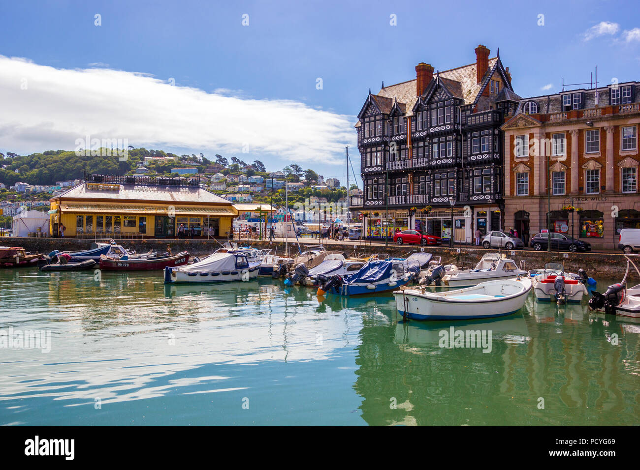 The boat float at Dartmouth, South Devon Stock Photo Alamy