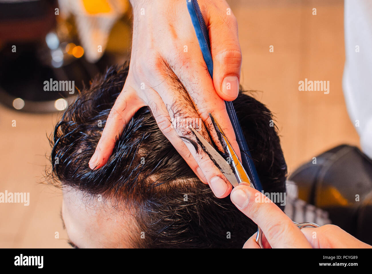 Head Shave High Resolution Stock Photography and Images Alamy