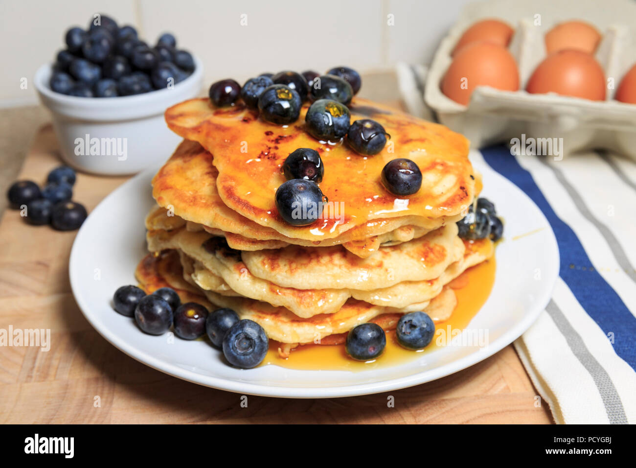 American Style Pancake Hi res Stock Photography And Images Alamy
