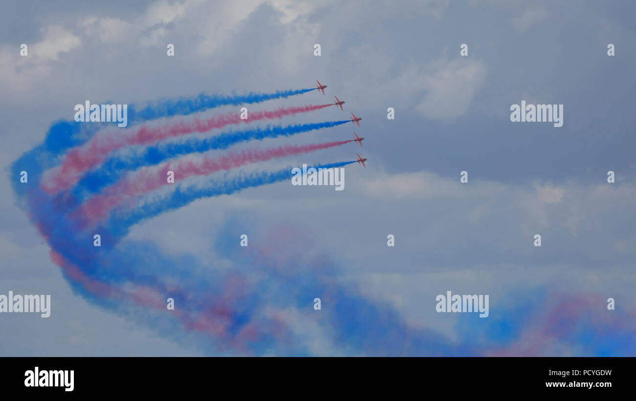 Eastbourne, UK, 19 August 2017. Airbourne: Eastbourne International Airshow 2017. Stock Photo