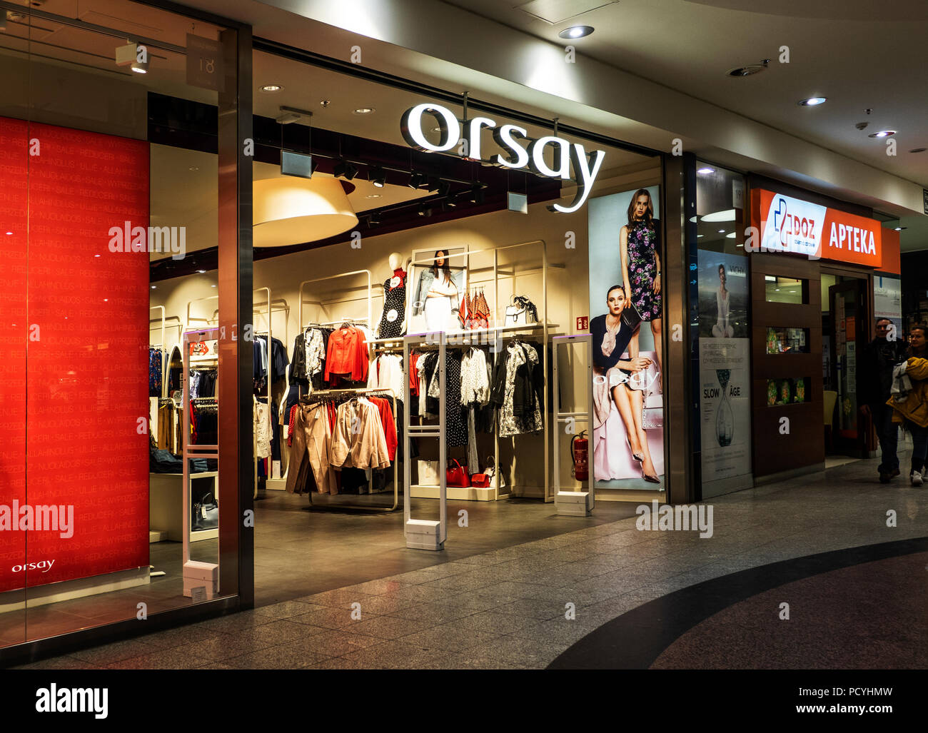 POLAND, KRAKOW - March 19, 2018: Orsay store in Galeria Krakowska Stock  Photo - Alamy