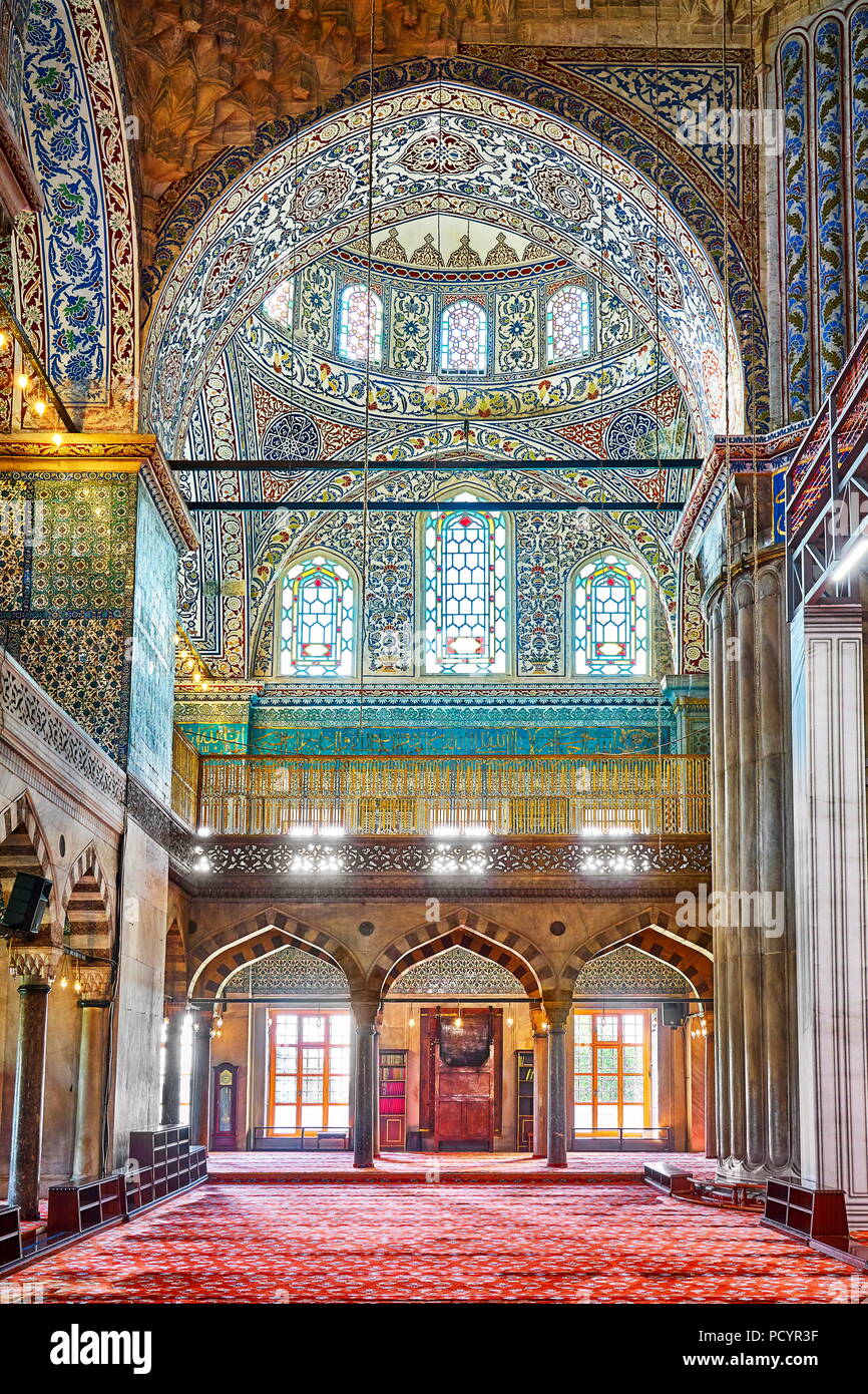 Blue Mosque Interior Sultan Ahmed Mosque Unesco World