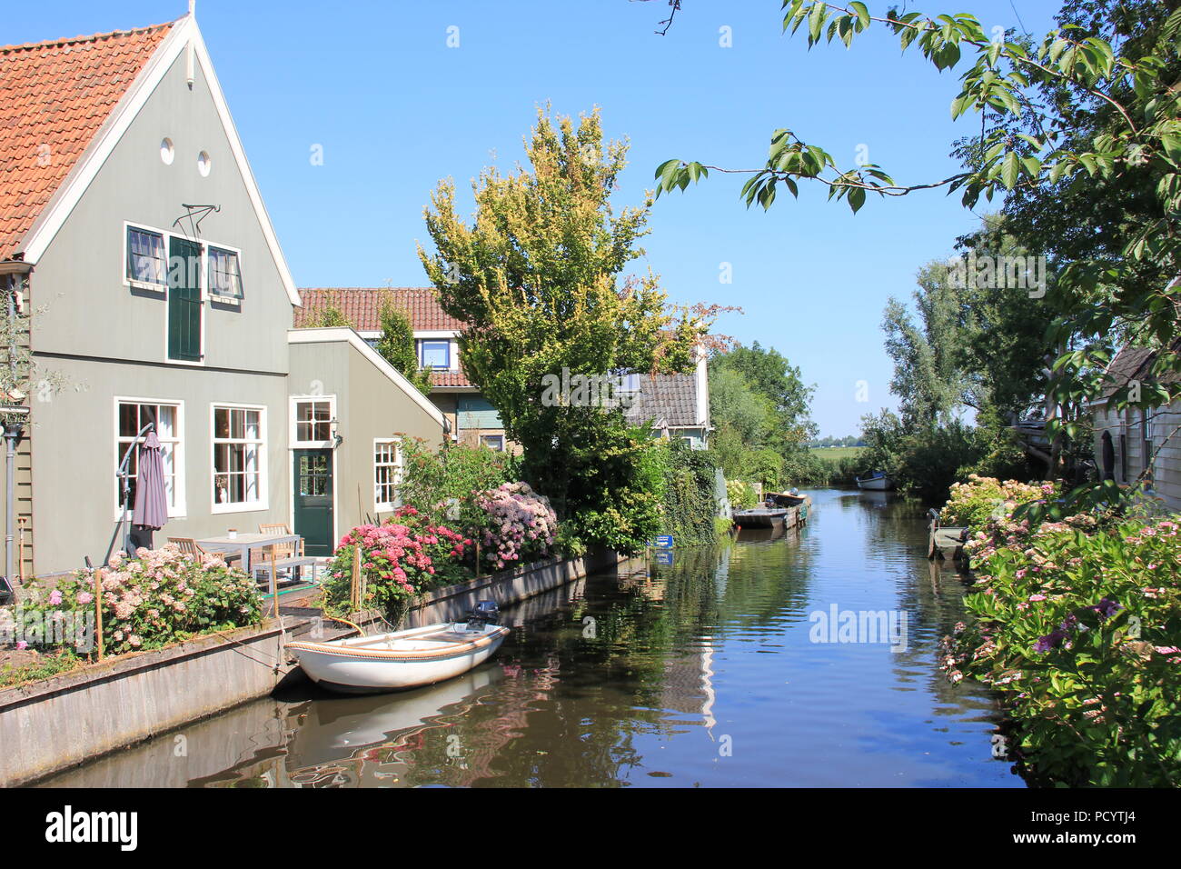 Broek in Waterland. The Netherlands Stock Photo