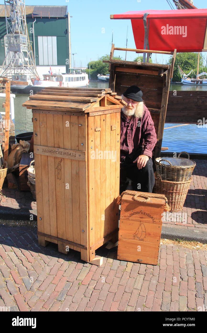 Monnickendam in North Holland. The Netherlands Stock Photo