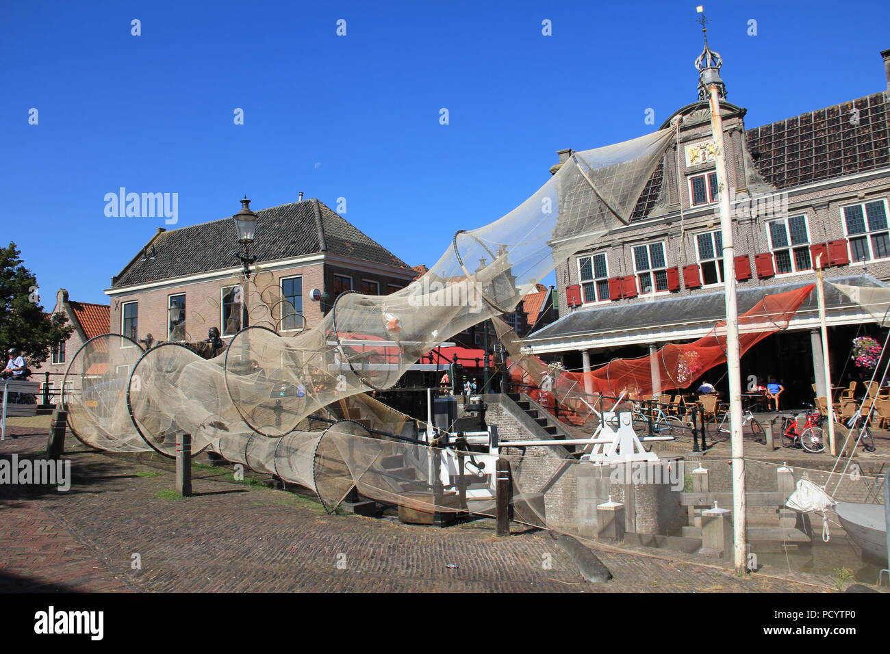 Monnickendam in North Holland. The Netherlands Stock Photo