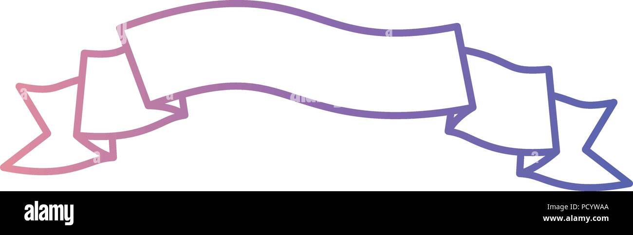 single and classic ribbon frame Stock Vector Image & Art - Alamy