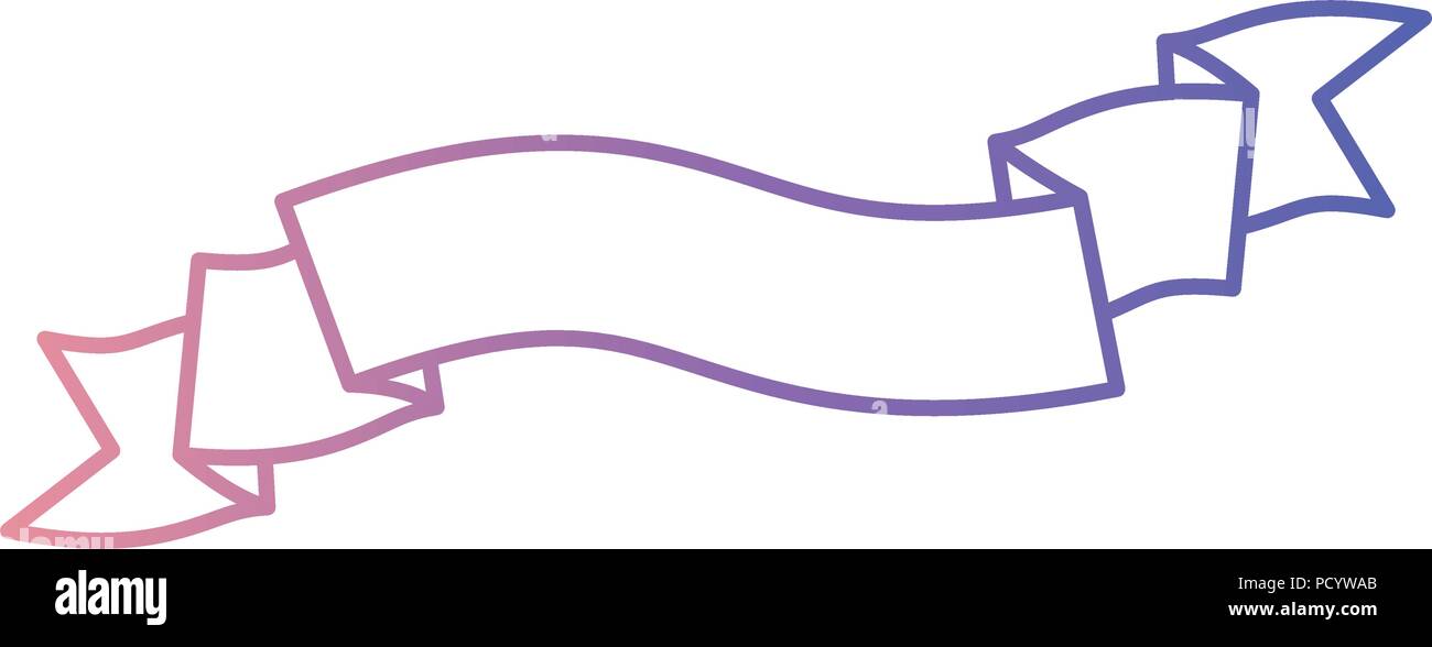 single and classic ribbon frame Stock Vector Image & Art - Alamy