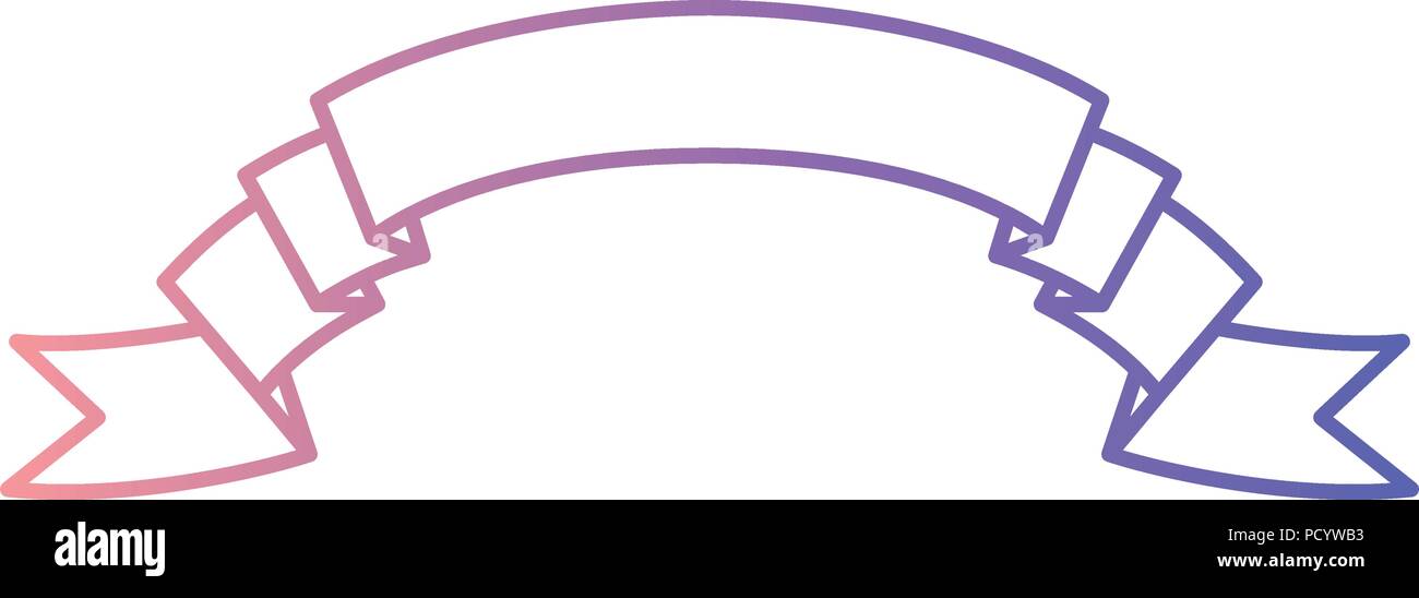 single and classic ribbon frame Stock Vector Image & Art - Alamy