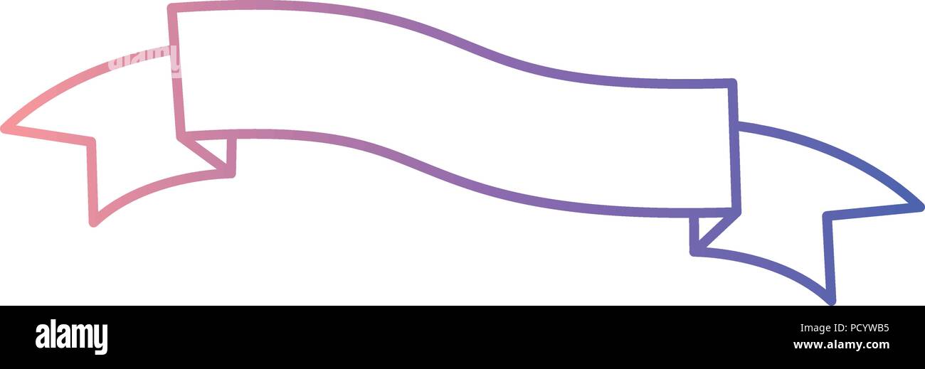 single and classic ribbon frame Stock Vector Image & Art - Alamy