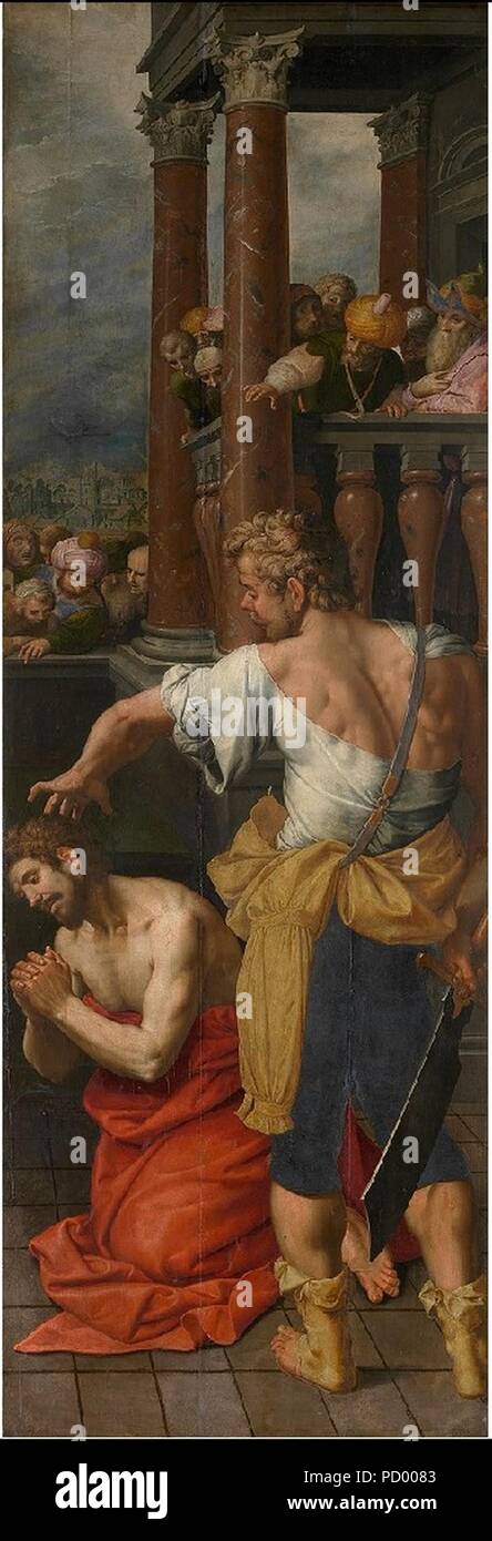 Ambrosius Francken (I) - The Beheading of St. George the Great Stock ...