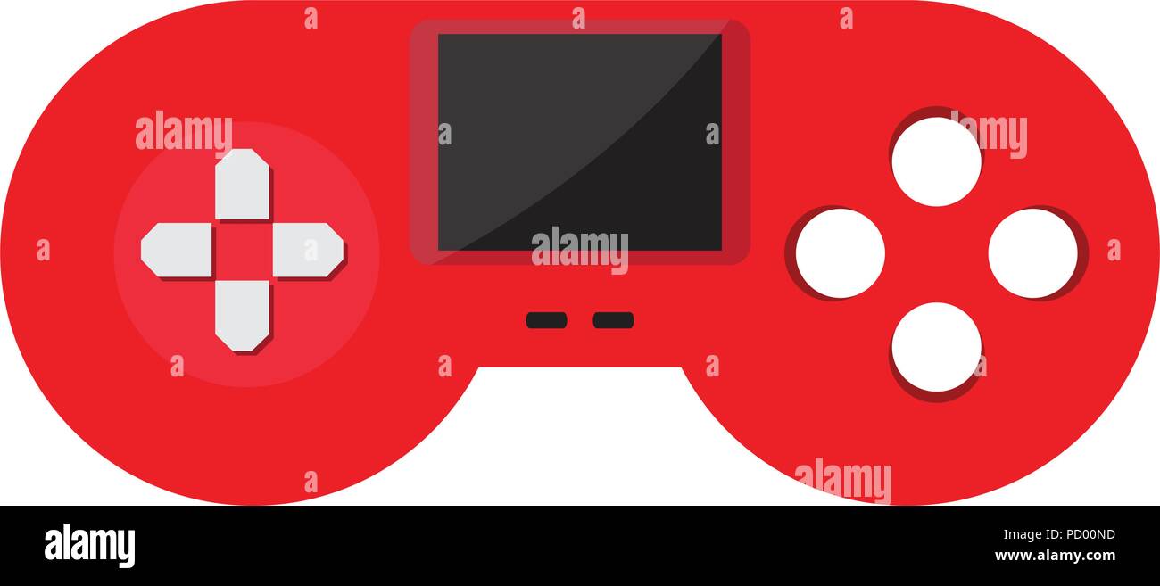Isolated portable videogame console icon Stock Vector Image & Art - Alamy
