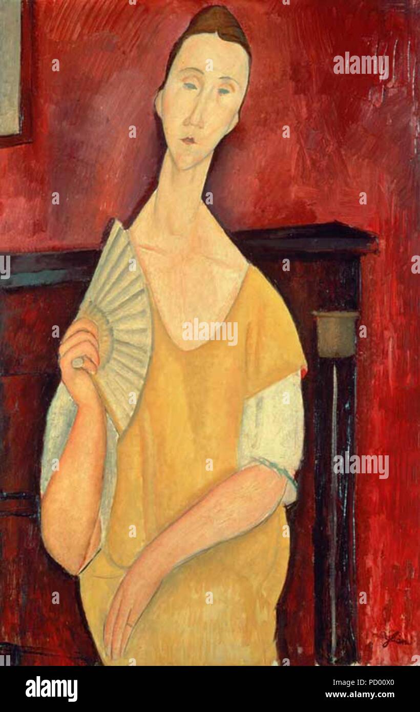 藤田嗣治、「Femme au chale de mousseline」 藤田嗣治、「Femme au