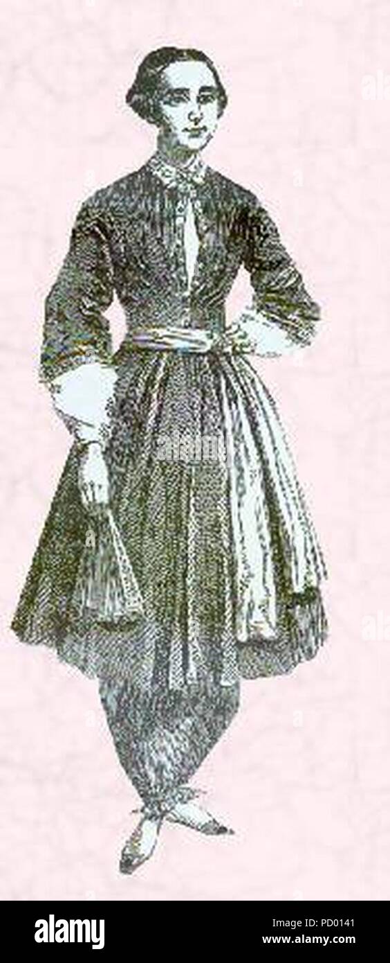 Amelia Bloomer Stock Photo Alamy