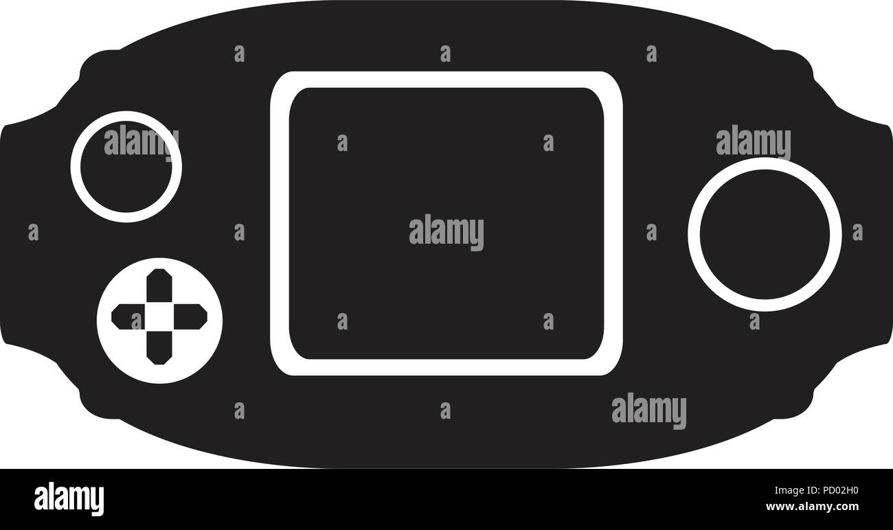 Isolated portable videogame console icon Stock Vector Image & Art - Alamy