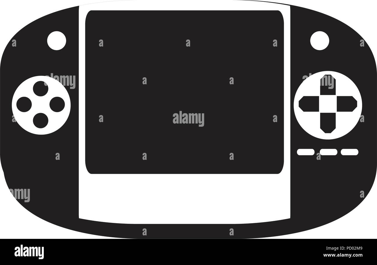 Isolated portable videogame console icon Stock Vector Image & Art - Alamy