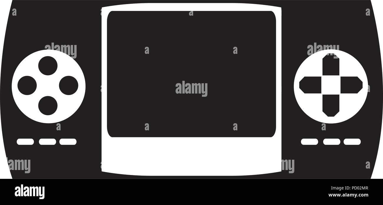 Isolated portable videogame console icon Stock Vector Image & Art - Alamy