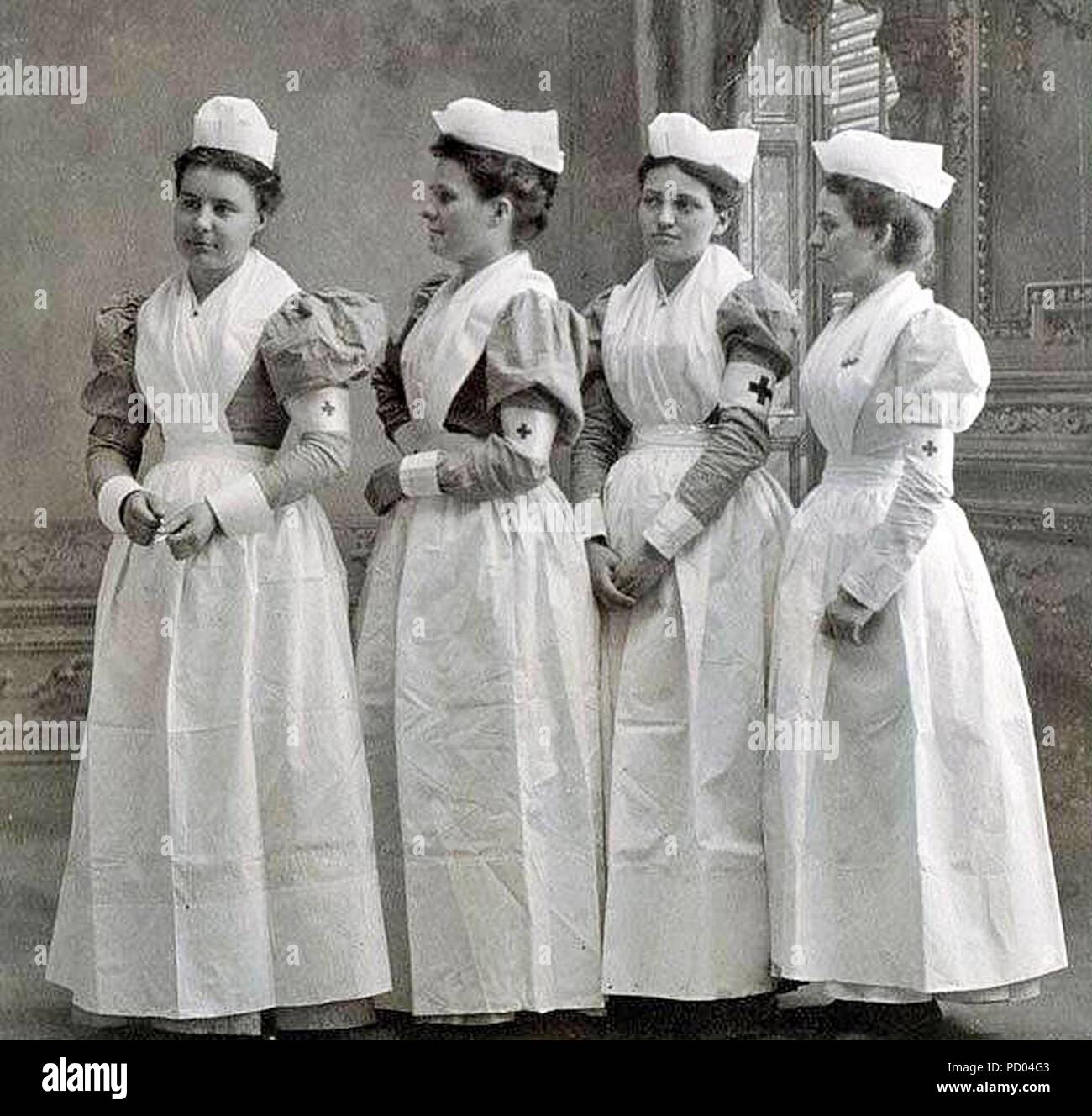 Red cross nurses in hires stock photography and images Alamy