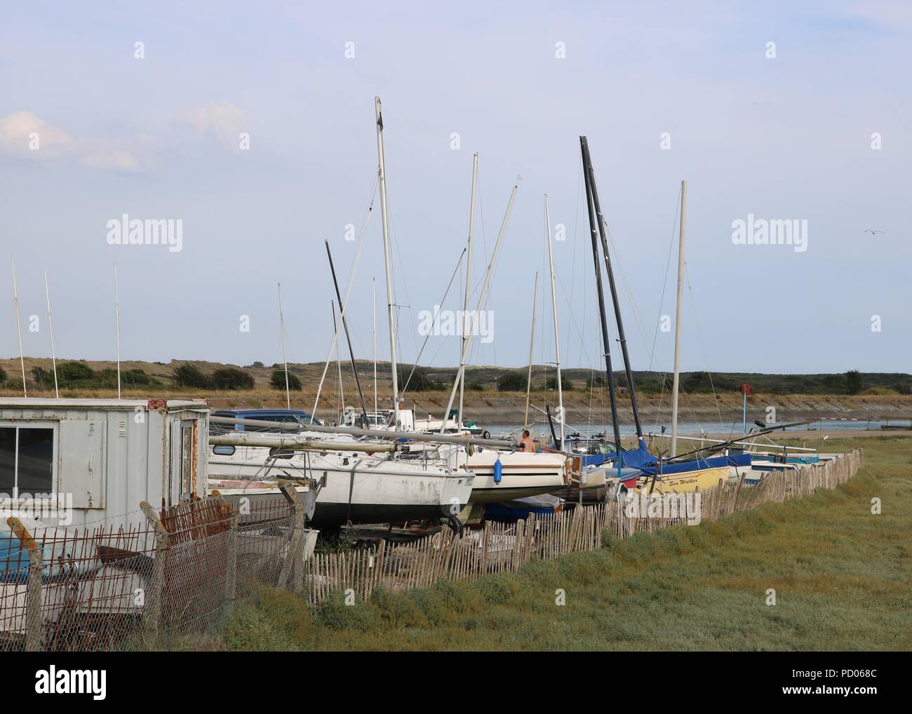 Rye harbour sailing boat hi-res stock photography and images - Alamy