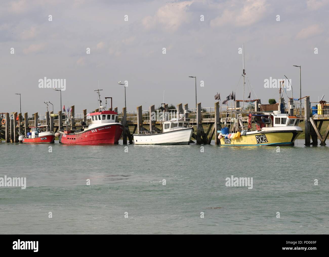Rye harbour sailing boat hi-res stock photography and images - Alamy