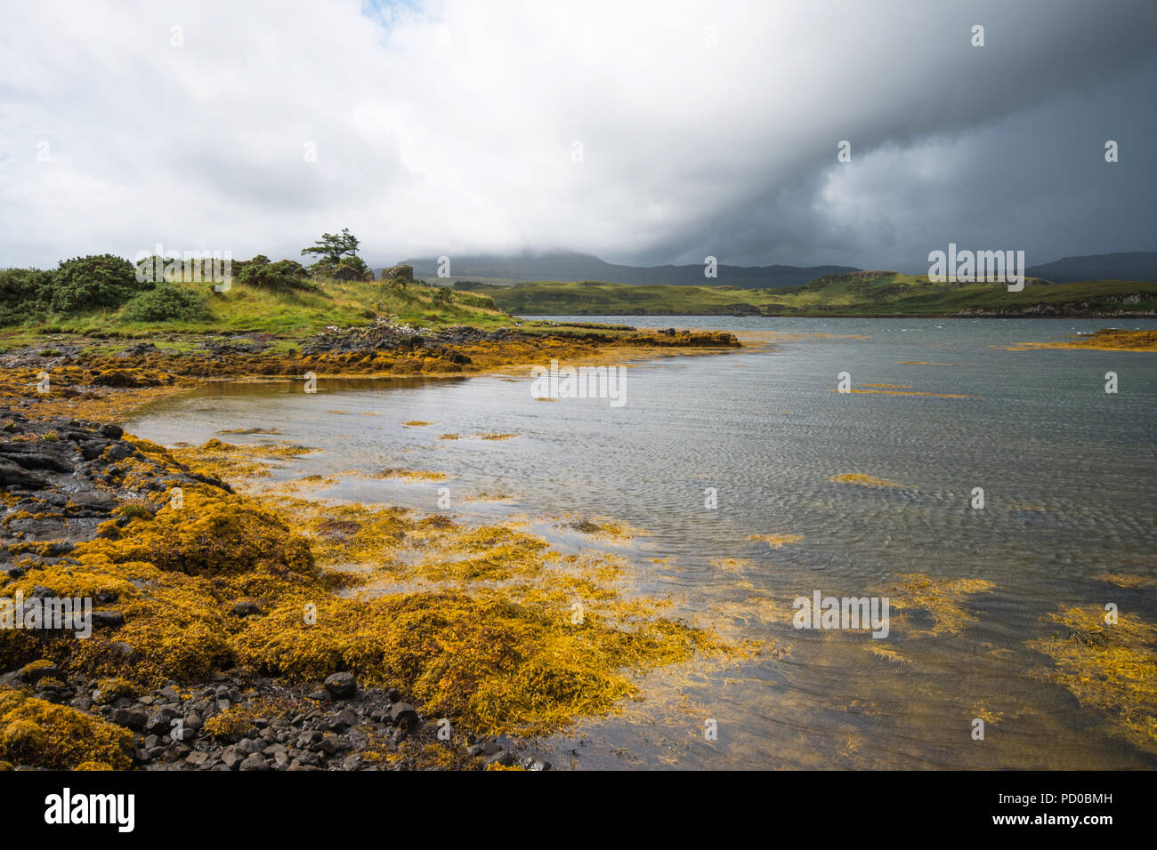 Loch Dunvegan, Isle of Skye, Scotland, UK Stock Photo