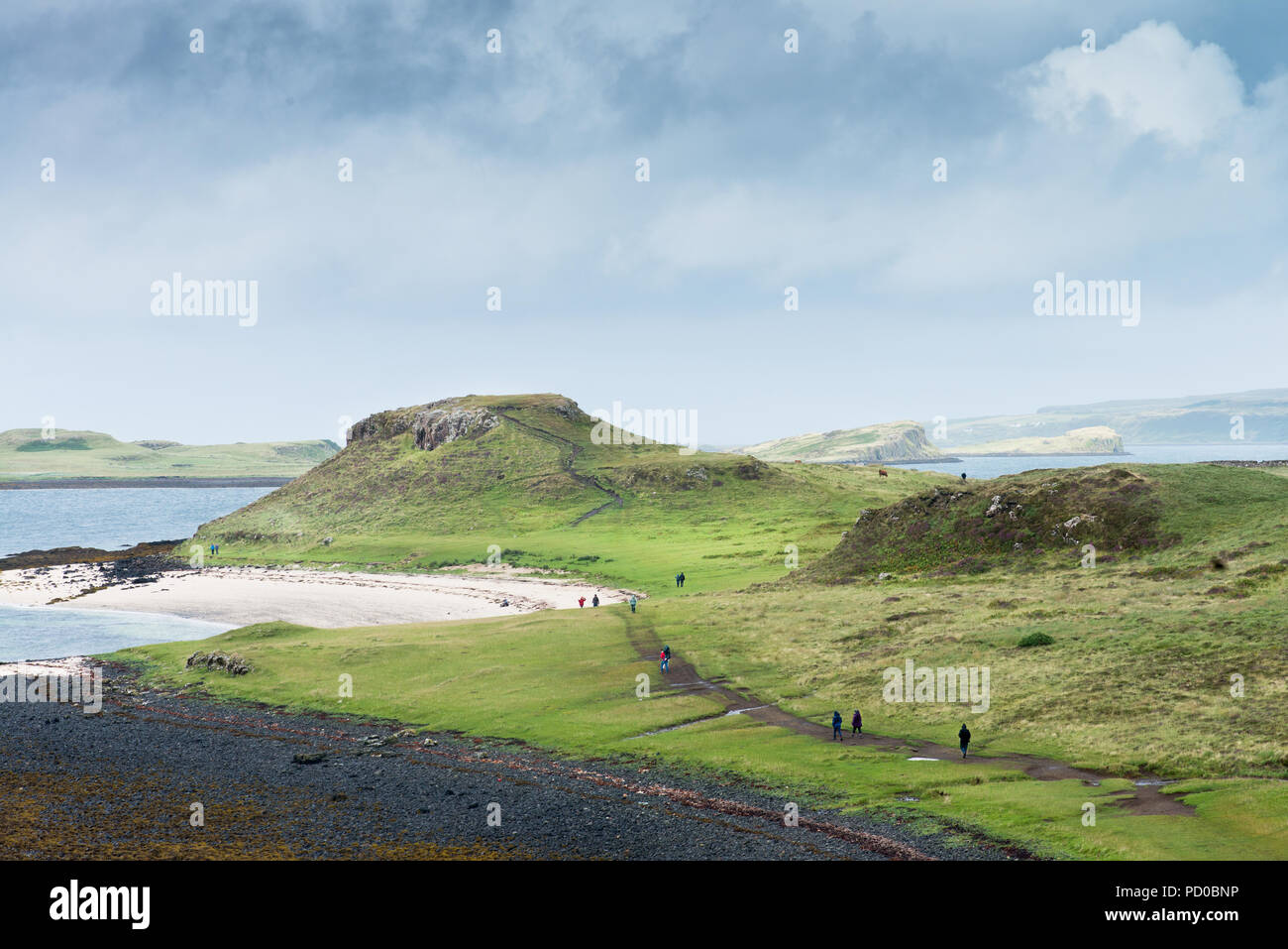 Coral Beach near Claigan on Isle of Skye, Scotland Stock Photo
