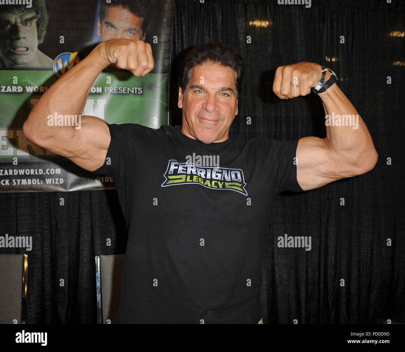 FORT LAUDERDALE, FL OCTOBER 03 Lou Ferrigno attends Comic Con at the