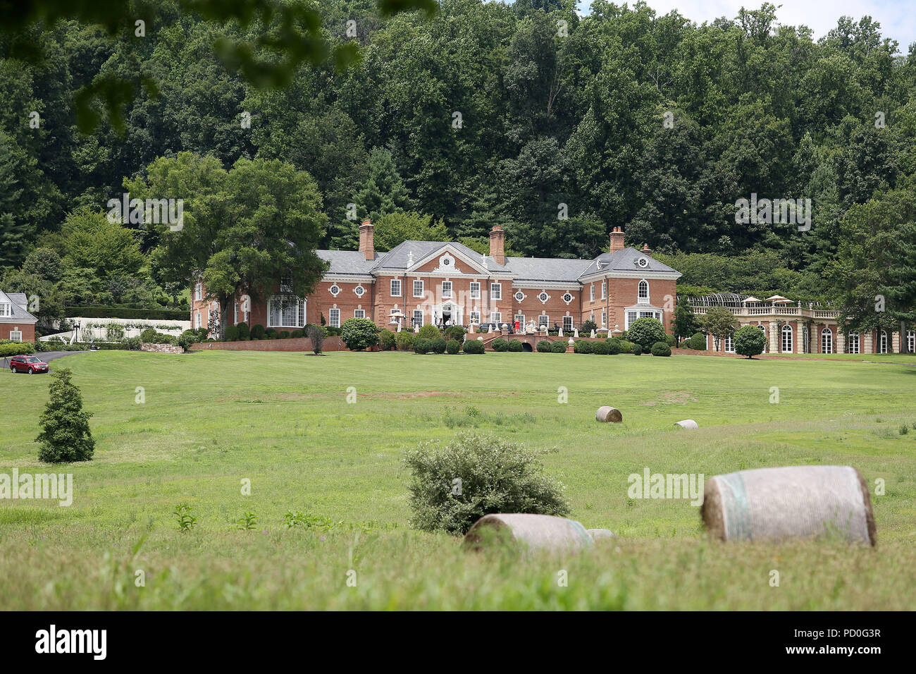Charlottesville, VA - 7/14/15 -  The Albemarle Estate at Trump Winery.  Photo credit:   Katherine Penn Stock Photo