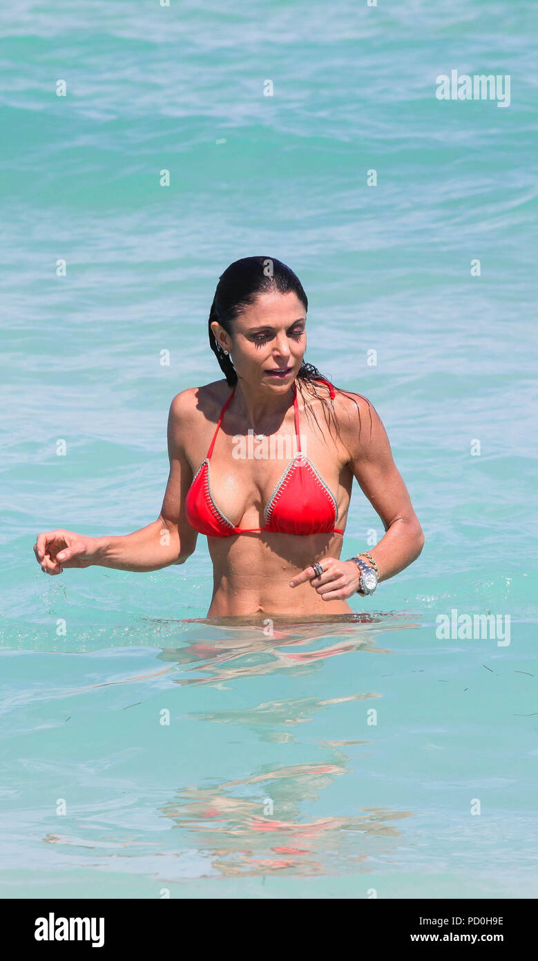 miami beach fl march 31 the real housewives of new york star bethenny frankel look skinny in a tiny bikini on south beach on march 31 2015 in miami beach florida people bethenny frankel PD0H9E