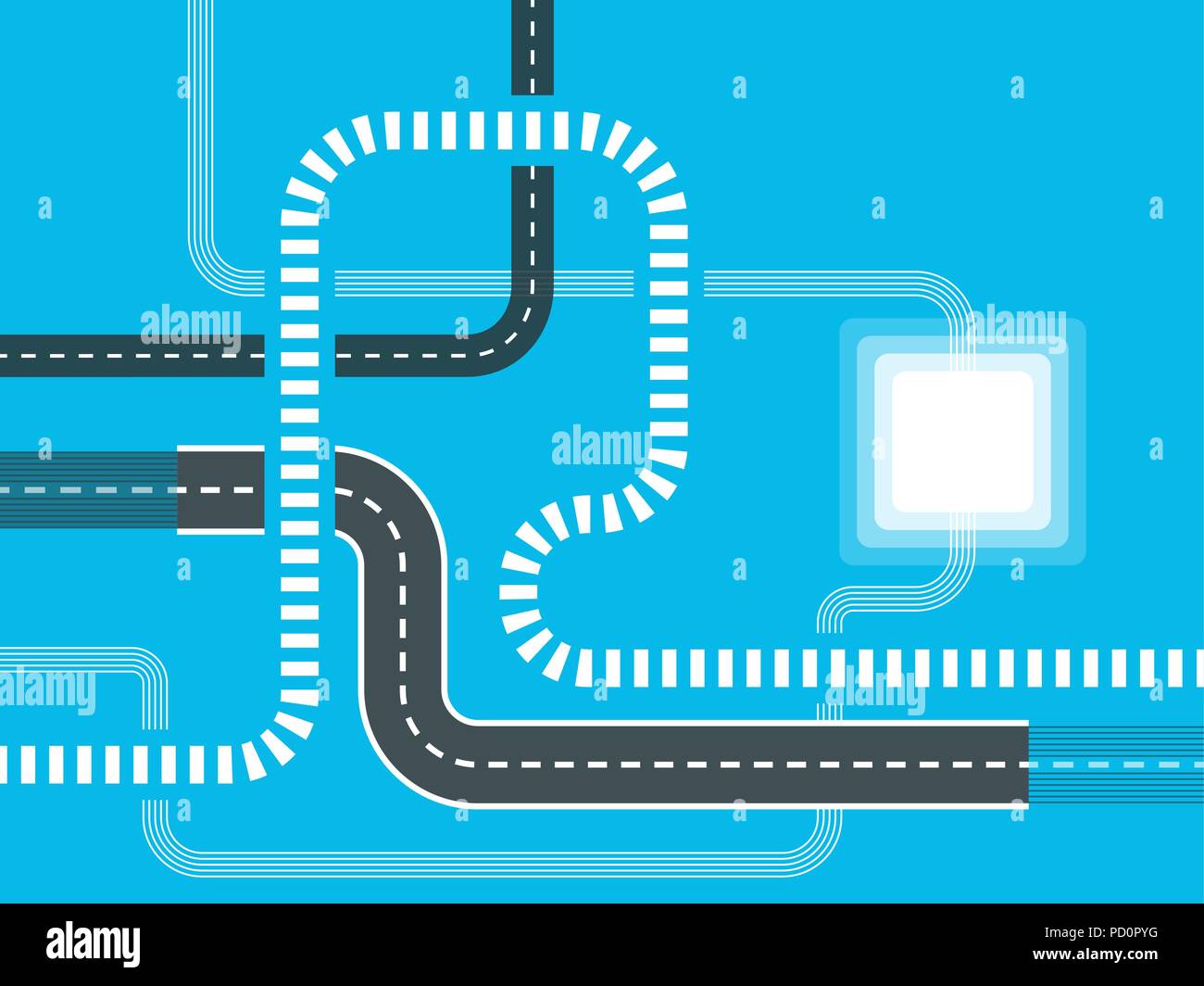 Road Map Background Clipart