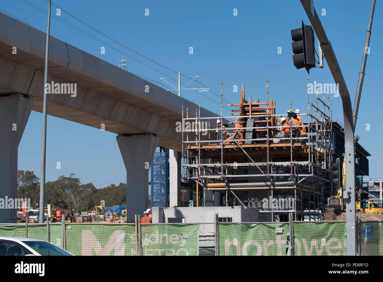 Scaffold rail hires stock photography and images Alamy