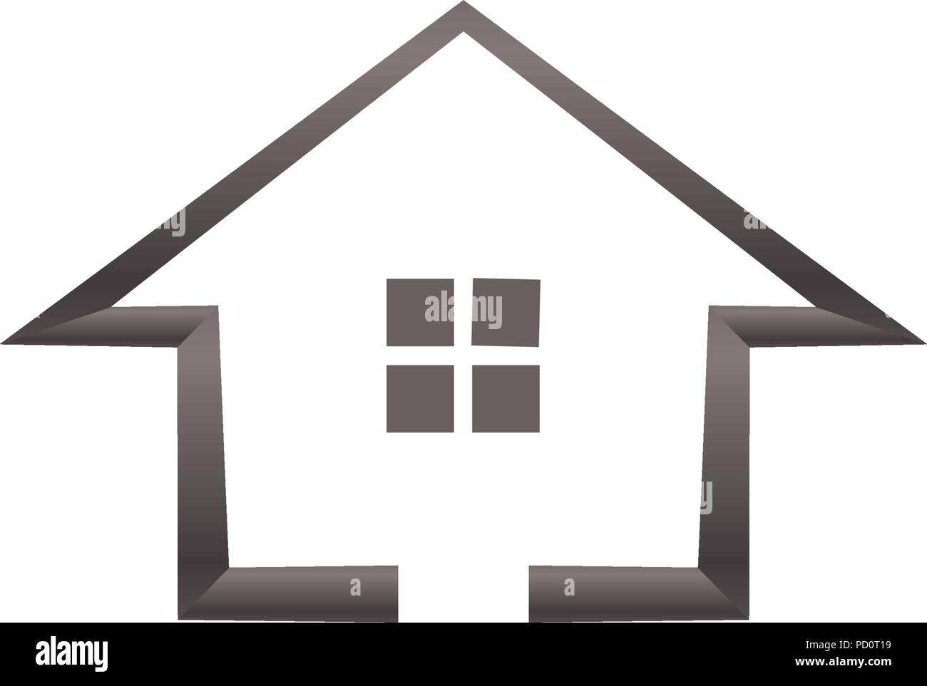 Download Simple house real estate logo template vector Stock Vector ...