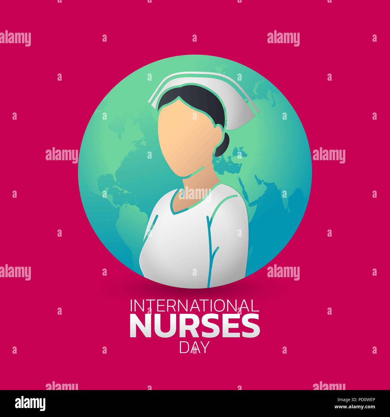 international nurses day, Vector Illustration Stock Vector Image & Art