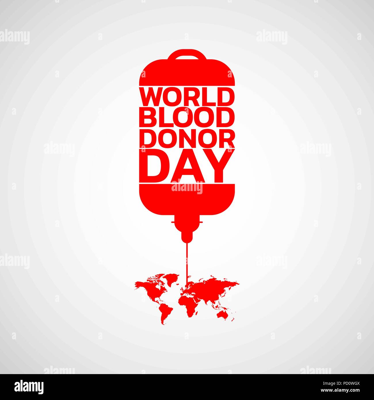 vector World blood donor day illustration Stock Vector Image & Art - Alamy