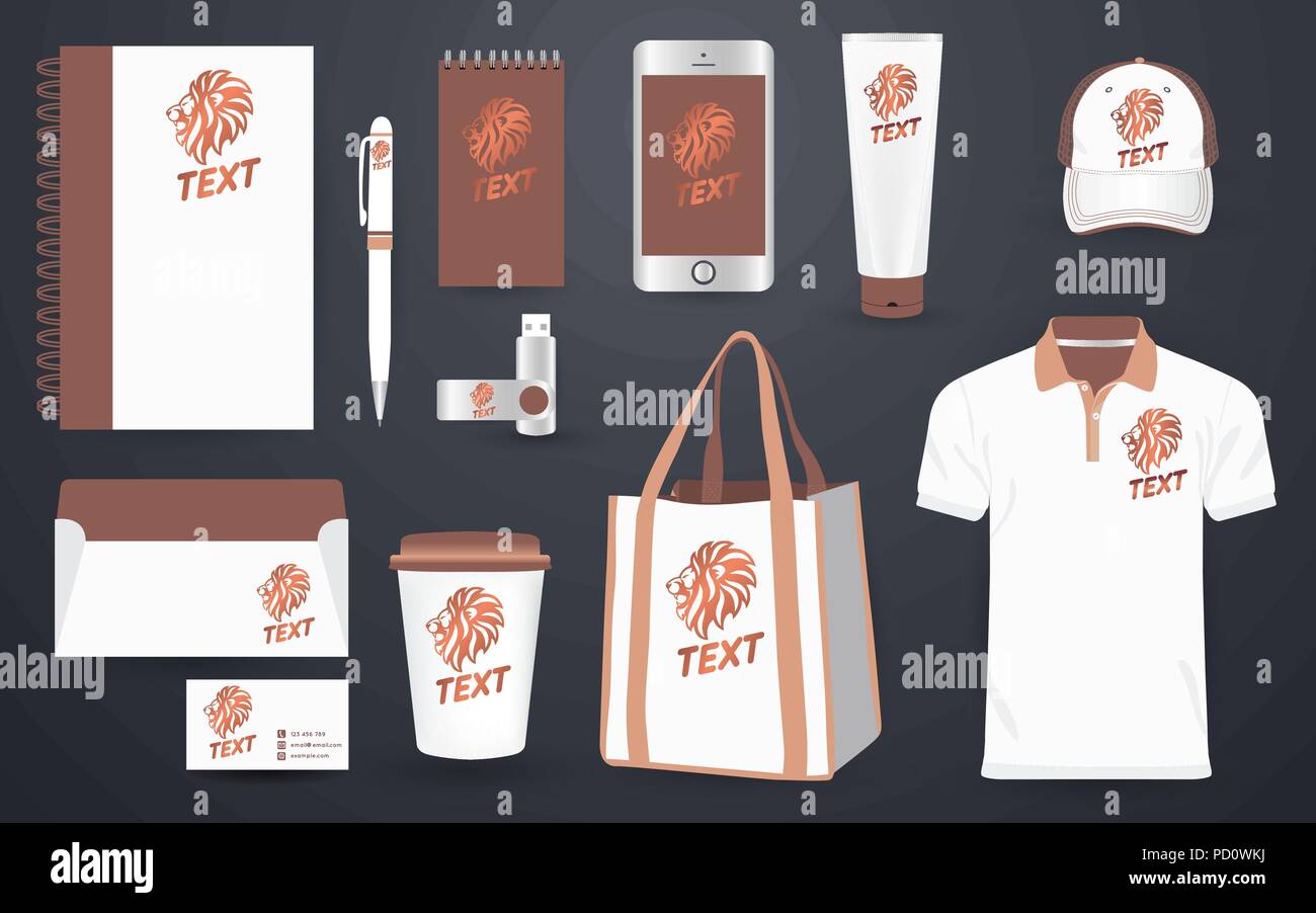 Download Stationery Branding Corporate Identity Mockup Vector Logo Icon Illustration Stock Vector Image Art Alamy