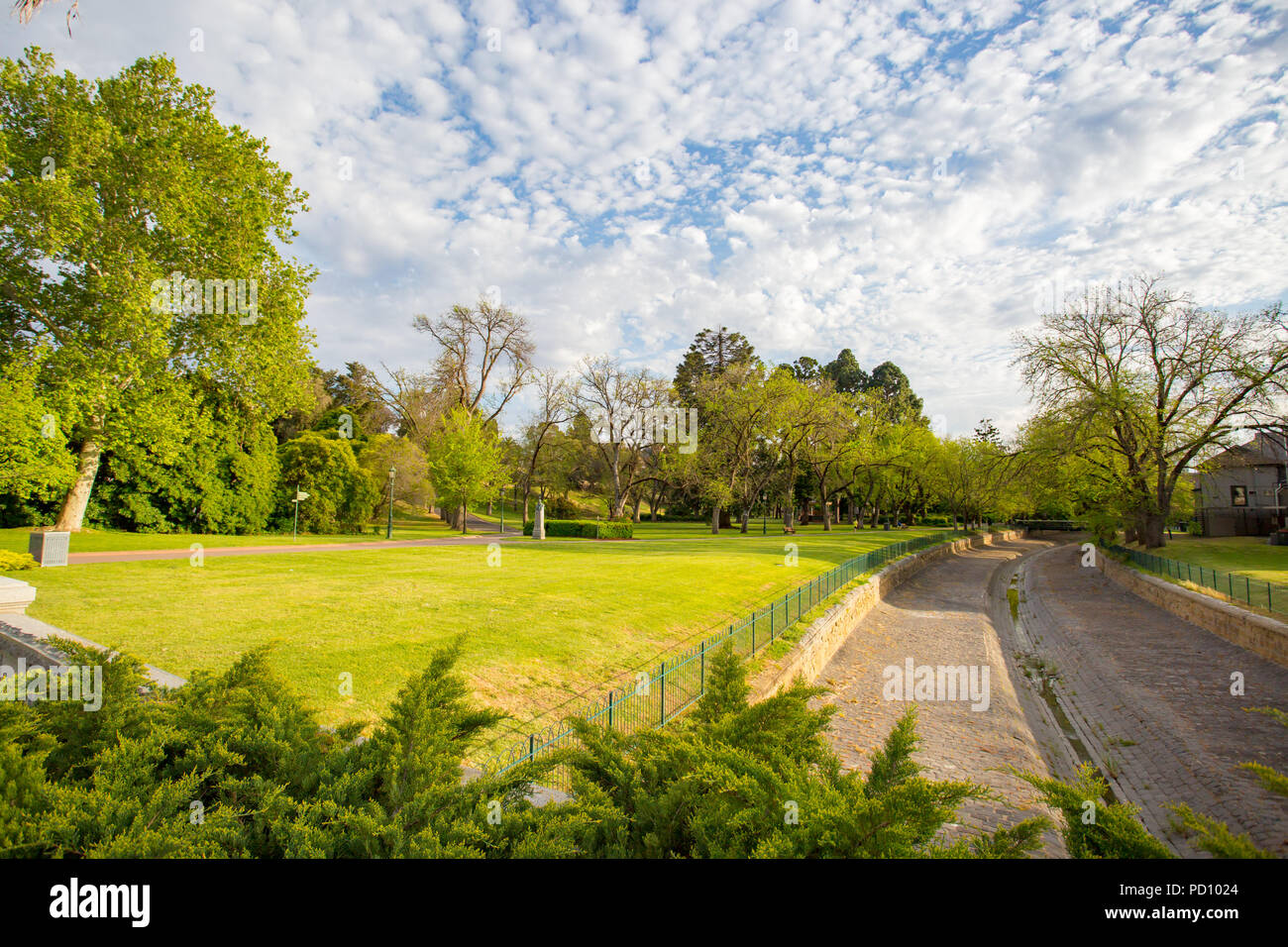Rosalind Gardens Bendigo Stock Photo Alamy