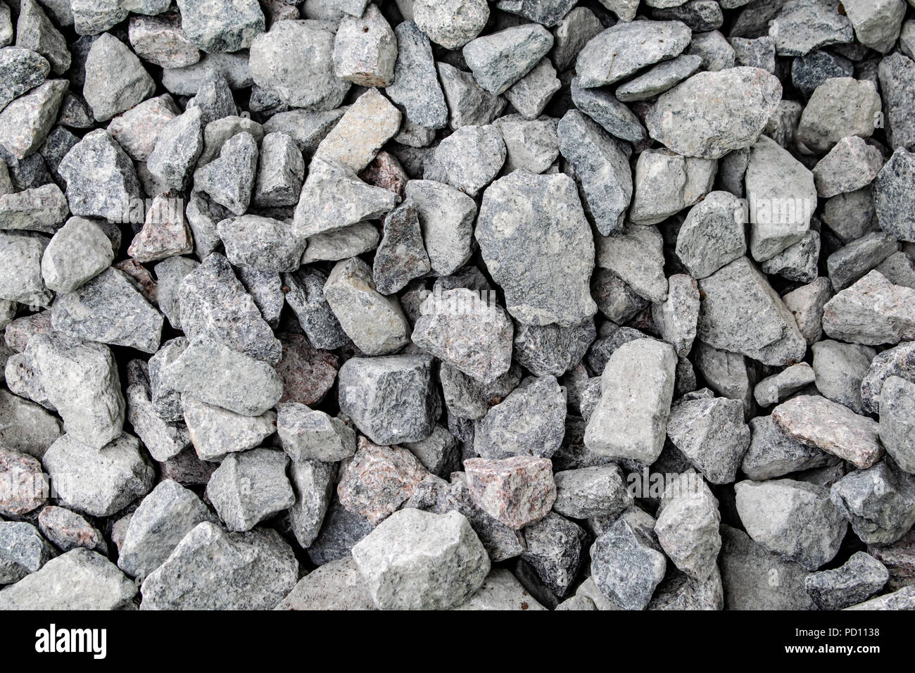 texture of natural stone crushed production of crushed stone Stock