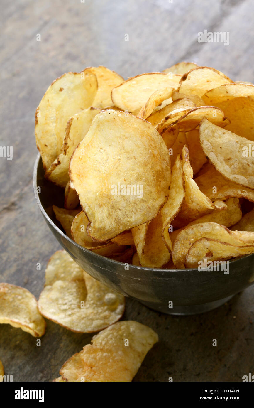 potato crisp chips Stock Photo Alamy