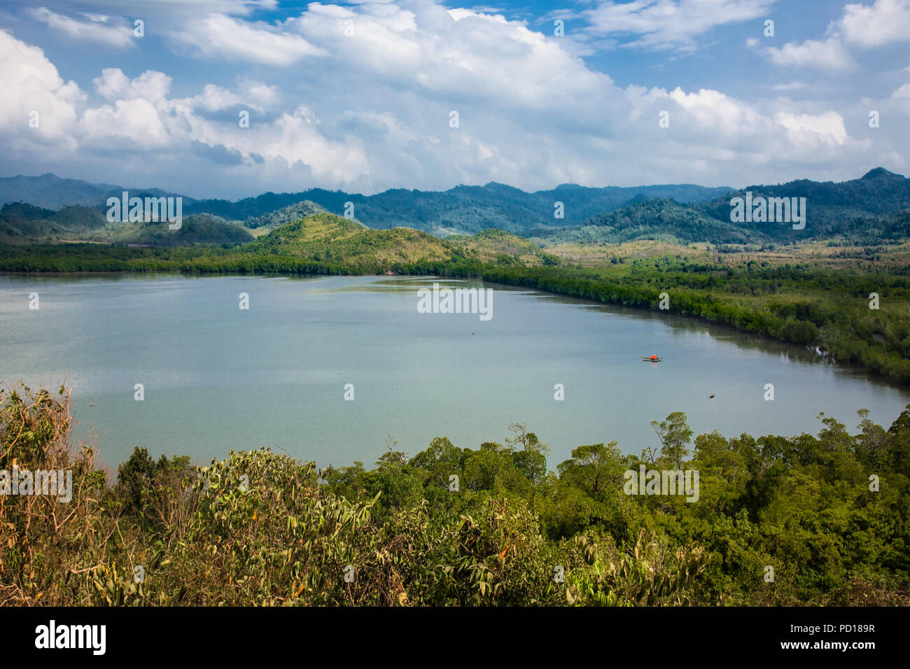 Manguao lake at Palawan island, Philippines Stock Photo Alamy
