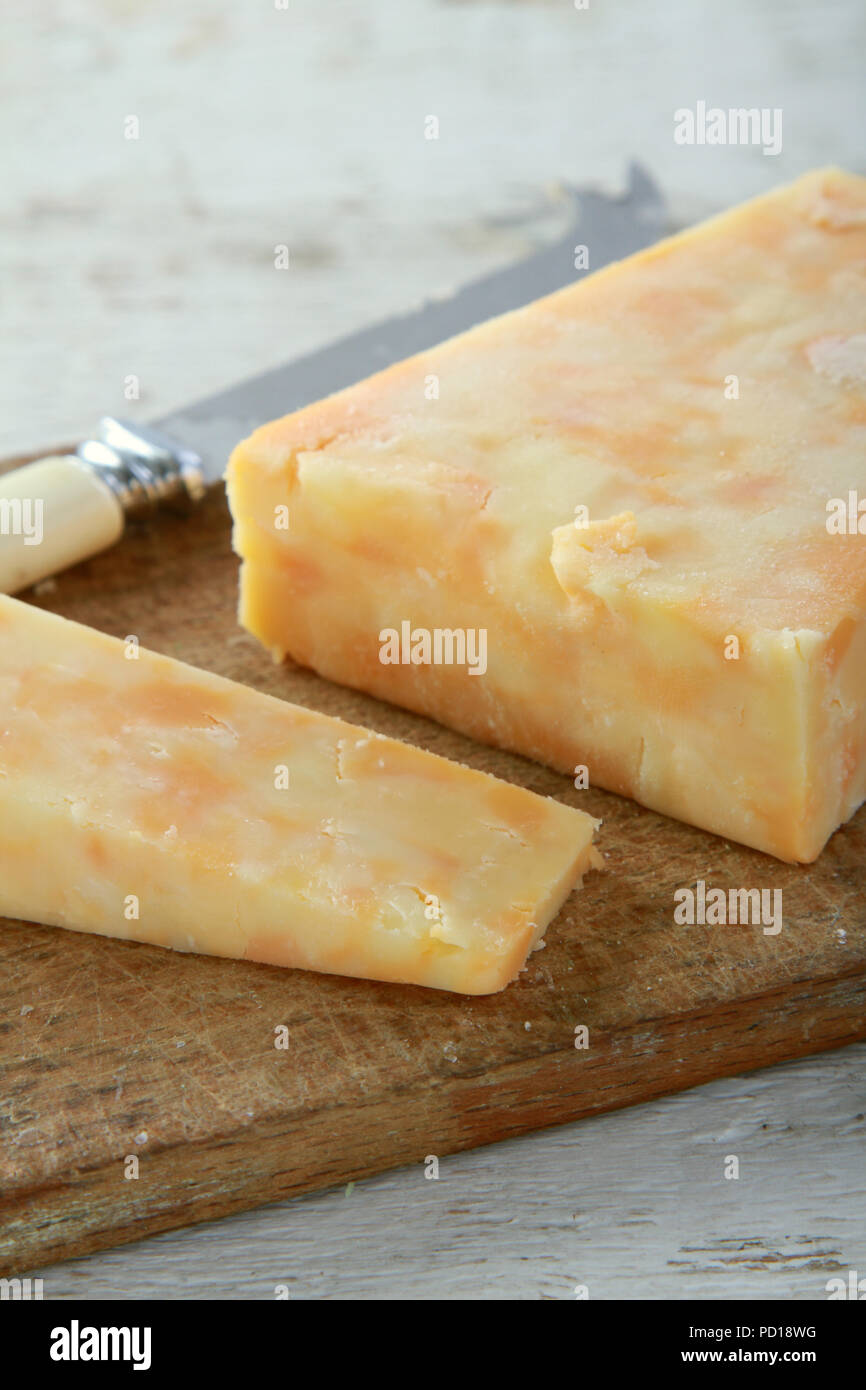 english blended cheddar cheese Stock Photo Alamy