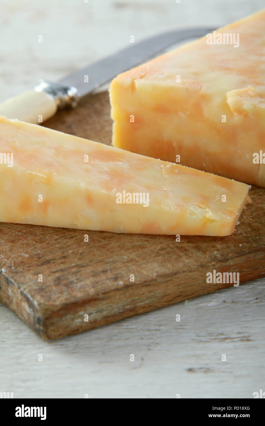 english blended cheddar cheese Stock Photo Alamy