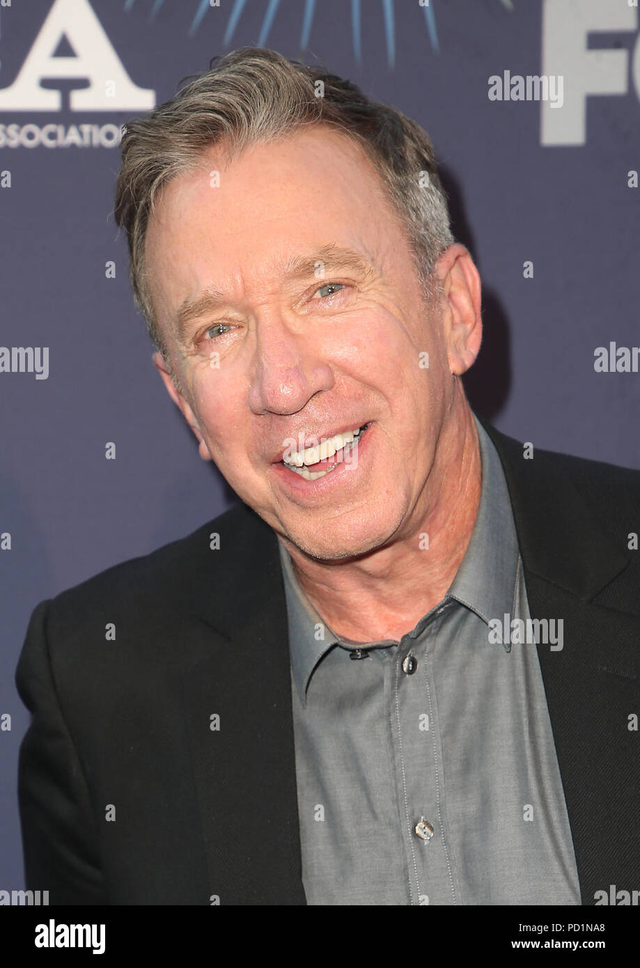 West Hollywood, CA, USA. 2nd Aug, 2018. 02 August 2018 - West Hollywood, California - Tim Allen. FOX Summer TCA All-Star Party. Photo Credit: F. Sadou/AdMedia Credit: F. Sadou/AdMedia/ZUMA Wire/Alamy Live News Stock Photo