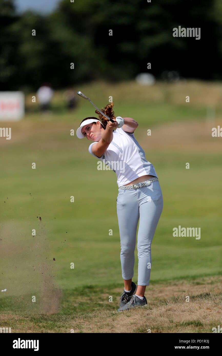 England's Florentyna Parker during day four of the Ricoh Women's ...